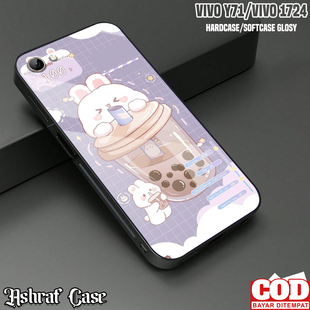 Case Vivo Y71 / Vivo 1724 - Casing Vivo 1724 / Vivo Y71 ( BBA ) Silikon Hp Vivo Y71 - Kesing Hp - Ko