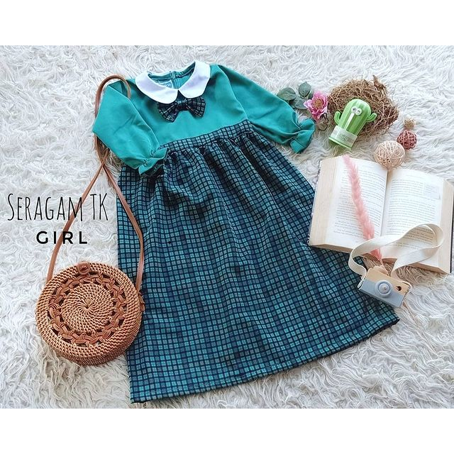 Seragam TK/Seragam Sekolah/Seragam Korea/Seragam Paud/Seragam Sekolah Kekinian