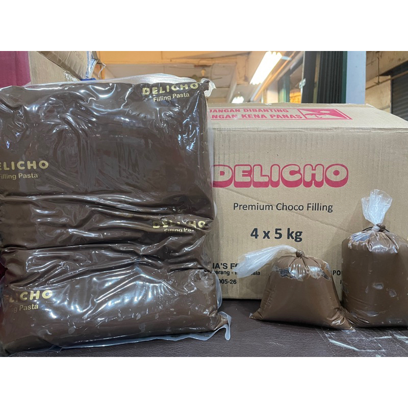 

[DELICHO] Coklat Filling / Selai Coklat / Isian Coklat Repack