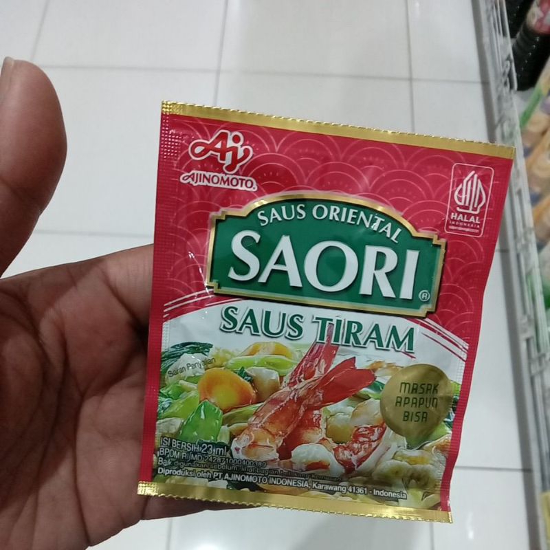 

Saori Saus Oriental 23ml Saus Tiram