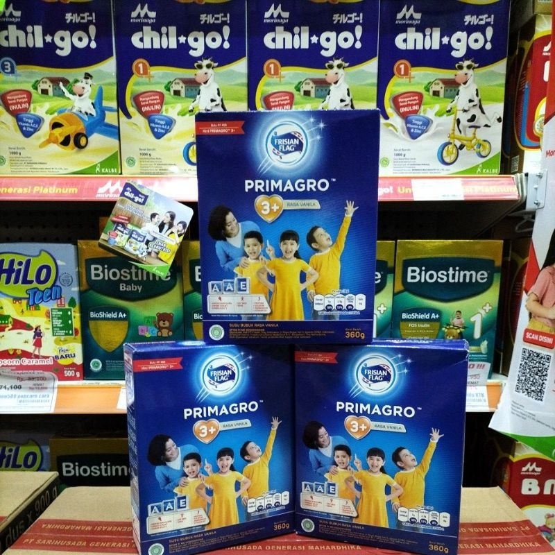 

PROMO SUSU PERTUMBUHAN Primagro 3+ vanila 360gr