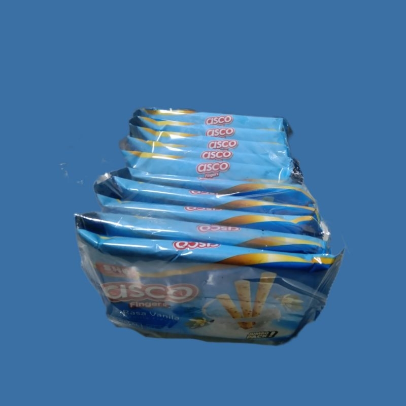 

ASCO FINGERS VANILA Snack. 1 pack isi 10 pcs