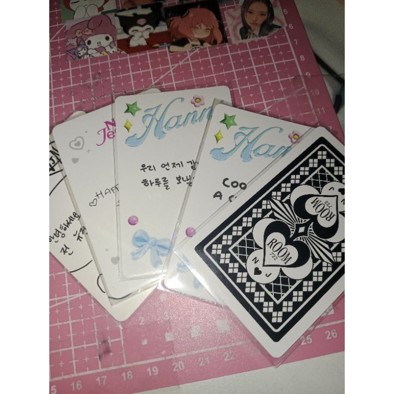 photocard random hanni