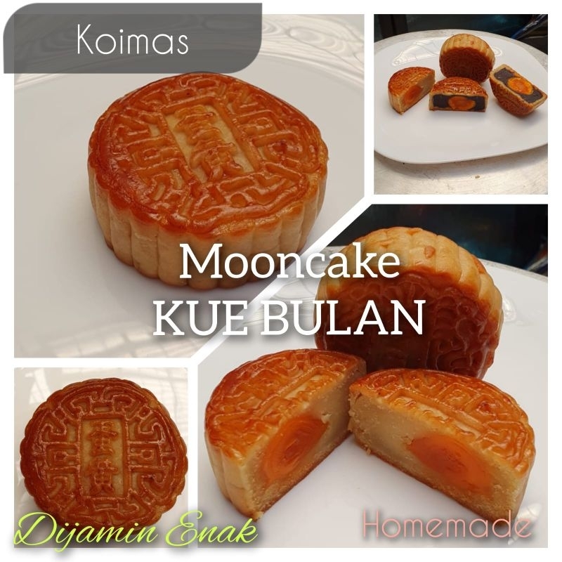 

Mooncake / Kue Bulan Asli Homemade Enak tanpa Pengawet khusus Grab / Gosend