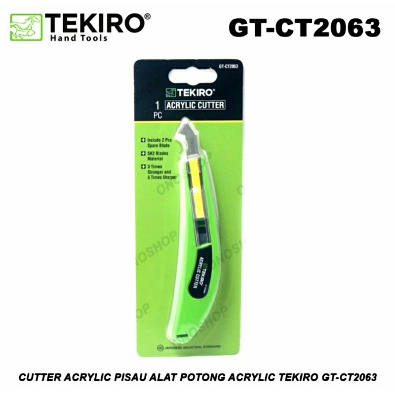 

Cutter Acrylic Pisau Alat Potong Acrylic Tekiro GT-CT2063