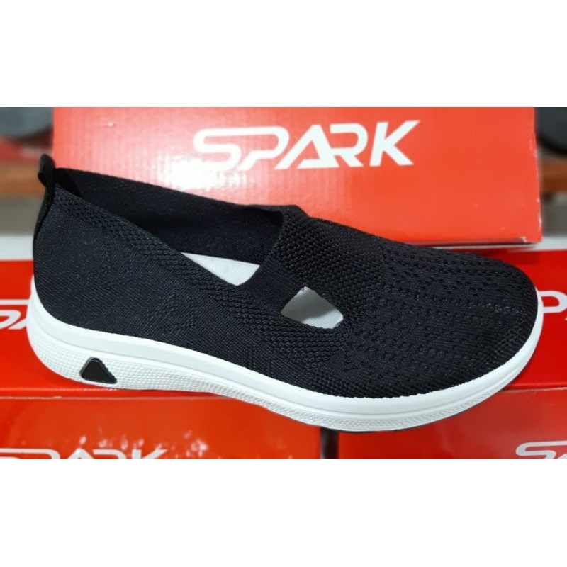 sepatu wanita-sepatu slip on-sepatu rajut-sepatu flat-sepatu impor-sepatu spark-fnd 8201.