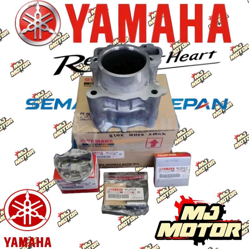 BLOK SEHER  PISTON  PEN PISTON RING PISTON YAMAHA XMAX 250 ORI YAMAHA
