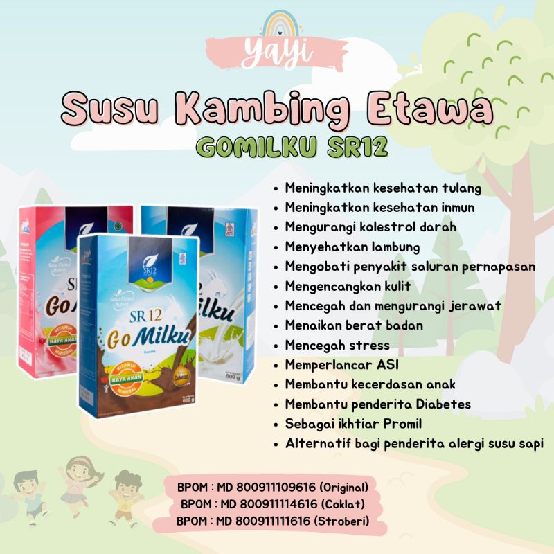 

SUSU KAMBING ETAWA ASLI!!! BEST SELLER!! SUSU KOLESTROL SUSU DIABETES GOMILKU SR12 SUSU TERLENGKAP UNTUK ANAK