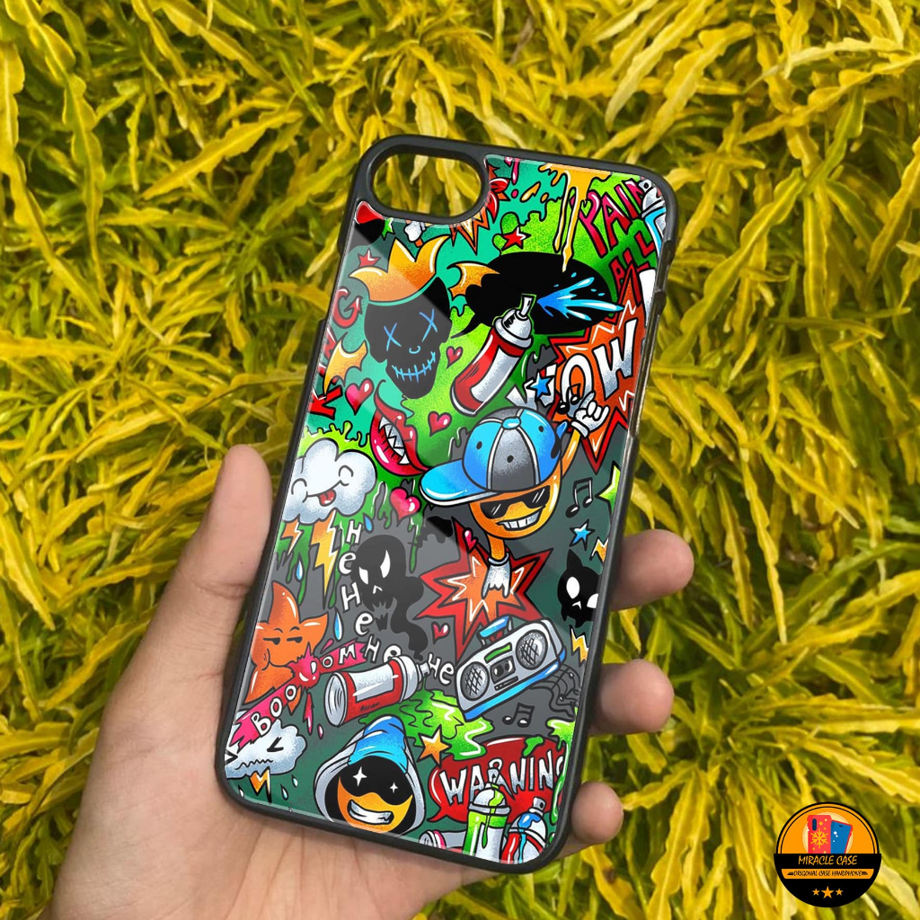 Case IPHONE 7 / IPHONE 8 - Casing IPHONE 7 / IPHONE 8 Terbaru 2023 MIRACLE CASE [ MOTIF 03 ] Silikon