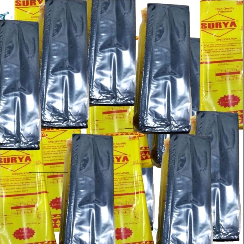 Media Filter Aquarium Aquascape kapas bio foam BUSA HITAM