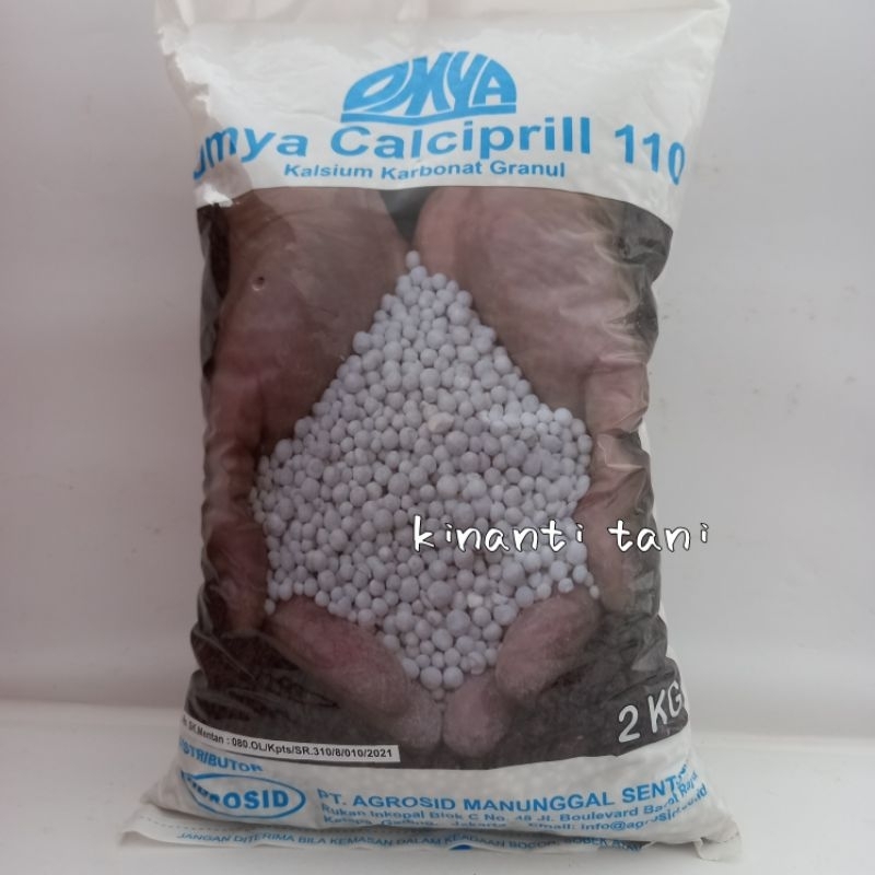 kalsium omya calciprill 110 kemasan 2 kg