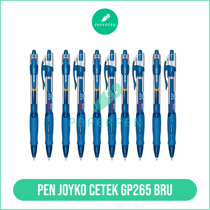 

1 Lusin Bulpoin Joyko Cetek Gp265 Biru