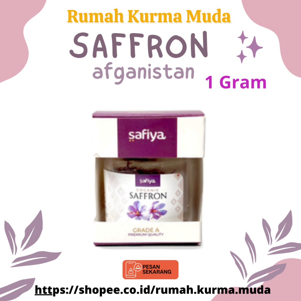 

RumahKurmaMuda - Saffron Afganistan Super Negin Grade A | Safron Afgan Ori | Safron Asli | Saffron Super Negin | Gred A Saffron Safron Super Negin 1 Grams Premium Original