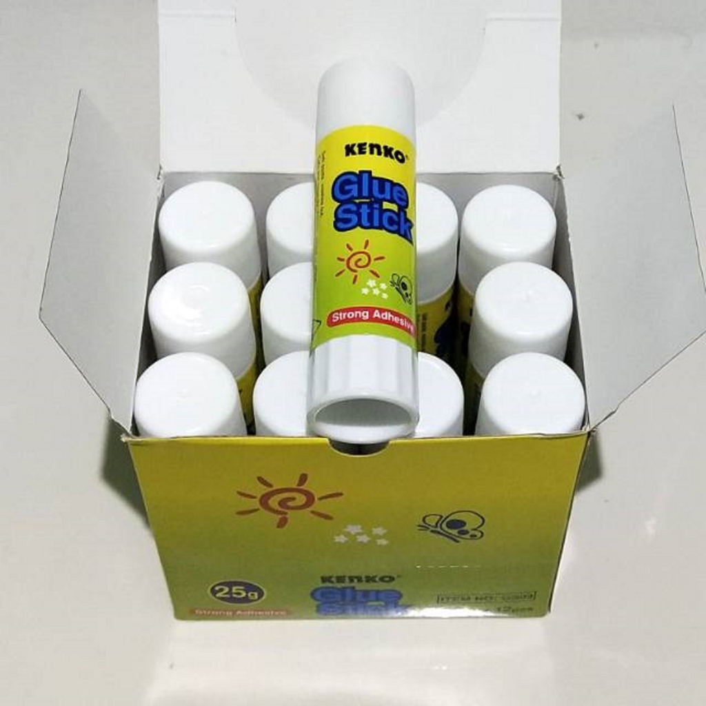 

Lem Glue Stick Kenko 25gr / Lem Stick / 1 Box [ Isi 12 Pcs ]