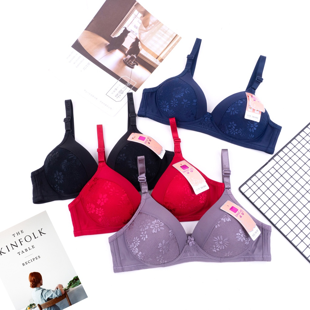 Bh Lingcao Original / Bra Push Up Bh Busa Tanpa Kawat Lingcao A3 & A6