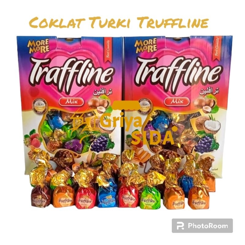 

Coklat turki 1kg mix truffline turkey arab coklat nikmat hemat