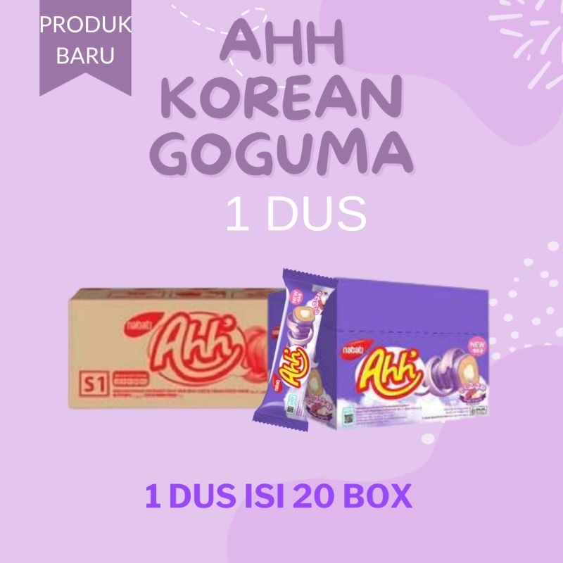 

Nabati Ahh Korean Goguma (4gr) 1 dus isi 10 box