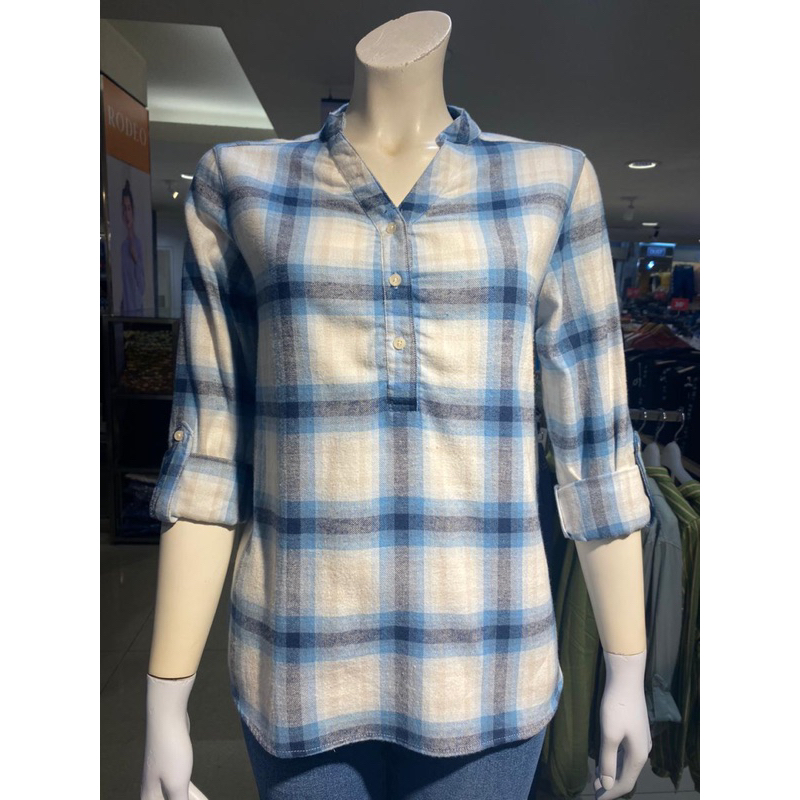 KEMEJA RODEO LENGAN PANJANG KEMEJA WANITA BRANDED ORIGINAL MURAH
