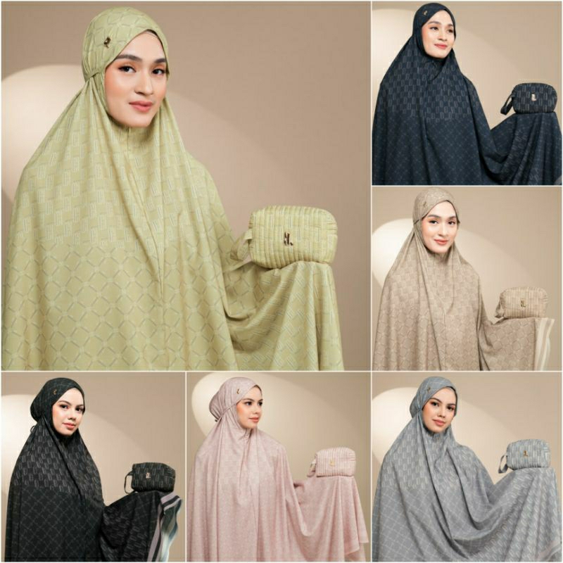 ELODIE PRAYER SET Heylocal - Prayer Set Elodie by Heylocal, Mukena Travel Heylocal