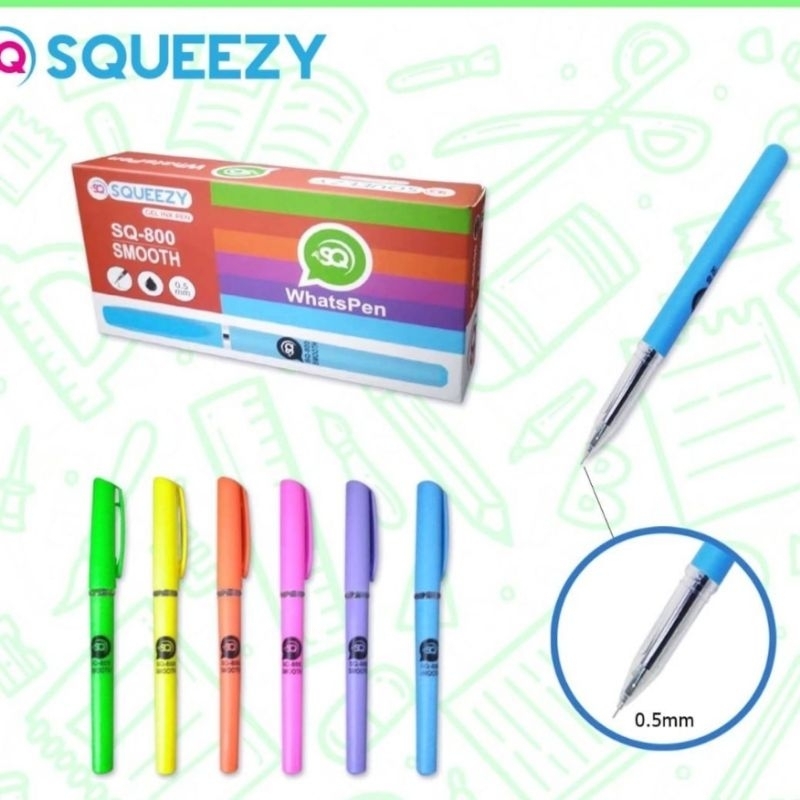 

PULPEN GEL WHATSPEN ISI 12 / PULPEN GEL MURAH ISI 12 PCS