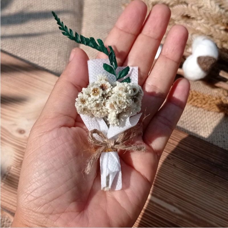 [STOREGISIN] BUKET MINI BUNGA KERING-BUNGA KERING SOUVENIR