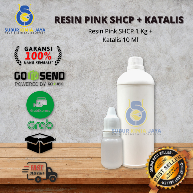 Resin Pink SHCP 2568 1 kg + katalis 10 Ml