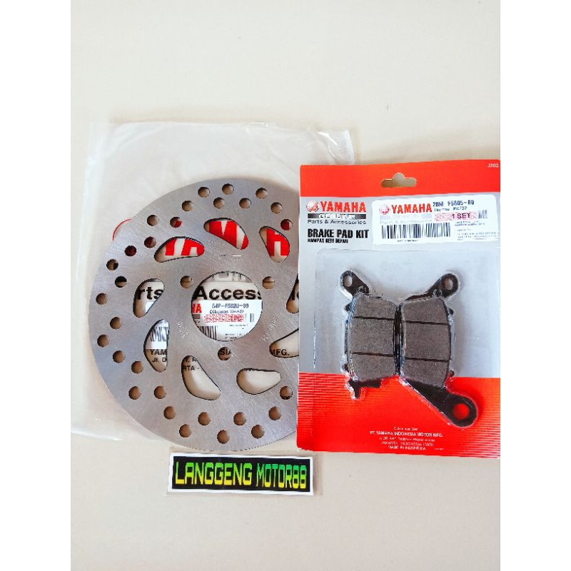 PIRINGAN DEPAN+DISPED YAMAHA GEAR 125/GEAR 125 S/ORISINIL