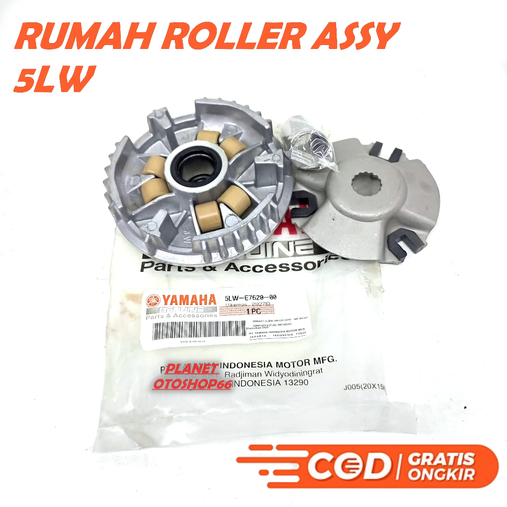 RUMAH ROLLER ASSY MIO / MIO SPORTY / MIO SMILE / MIO SOUL KARBU / FINO LAMA / RUMAH ROLLER SET