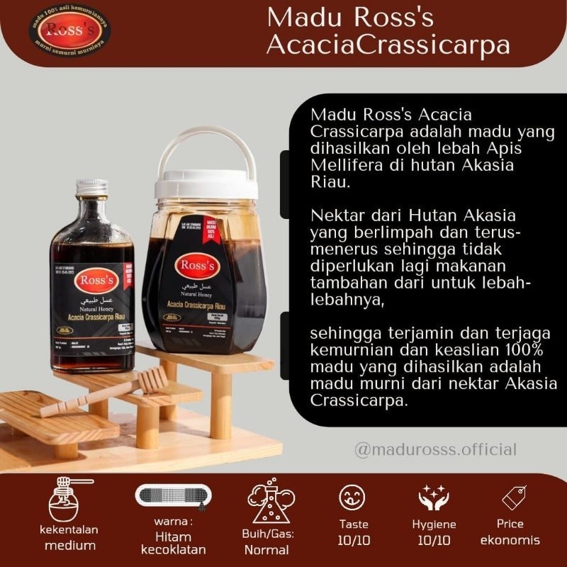 

MADU MURNI ROSS'S NEKTAR HUTAN AKASIA RIAU | MADU MURNI