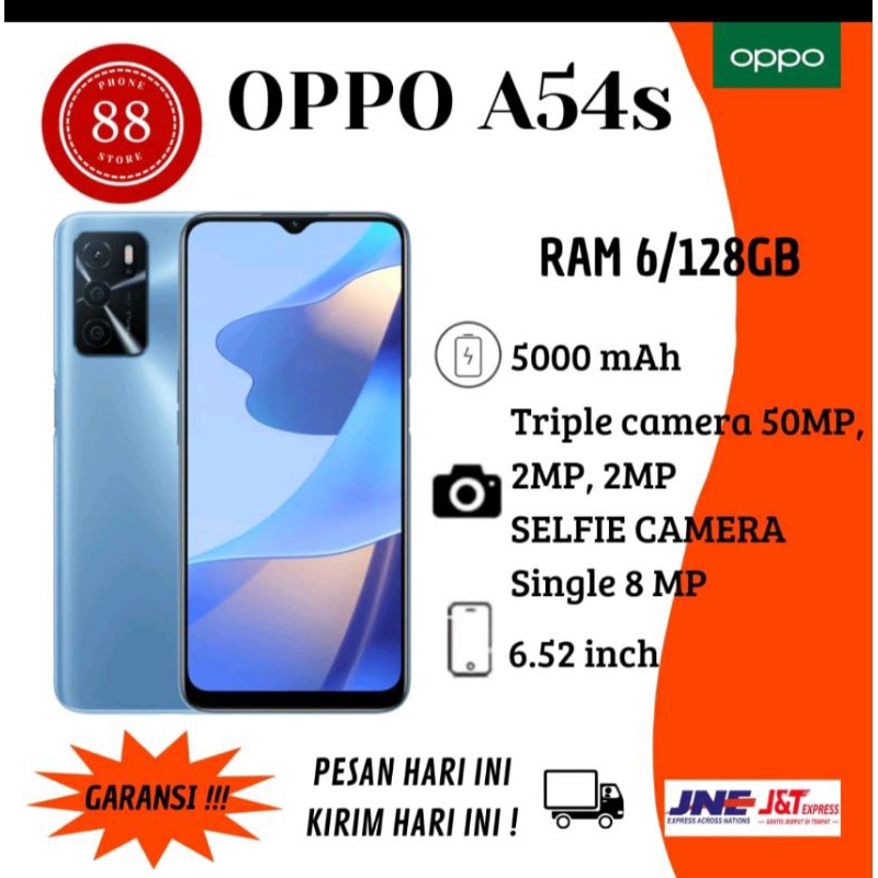 HP.OPPO.A54S.RAM6/128.PLUSET.KAMERA.JERNI.CESOD