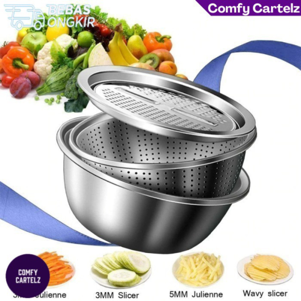 Jual MULTIFUNCTIONAL HAPPIE CUTTER / POTONG  CUCI SAYURAN CCZ Berkualitas