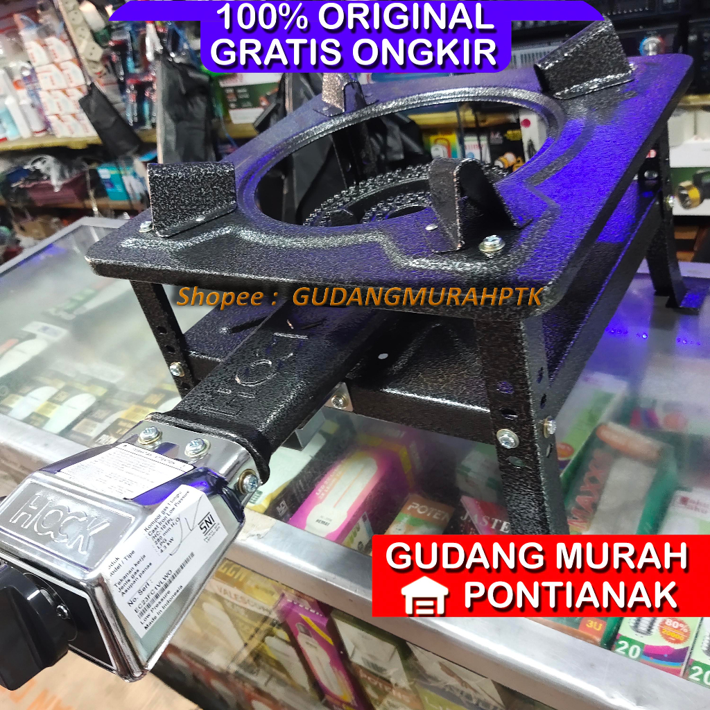 Kompor Cor Api Seribu Hock Komersil masakan besar acara 1000 api HC 101 PL bukan butterfly rinai