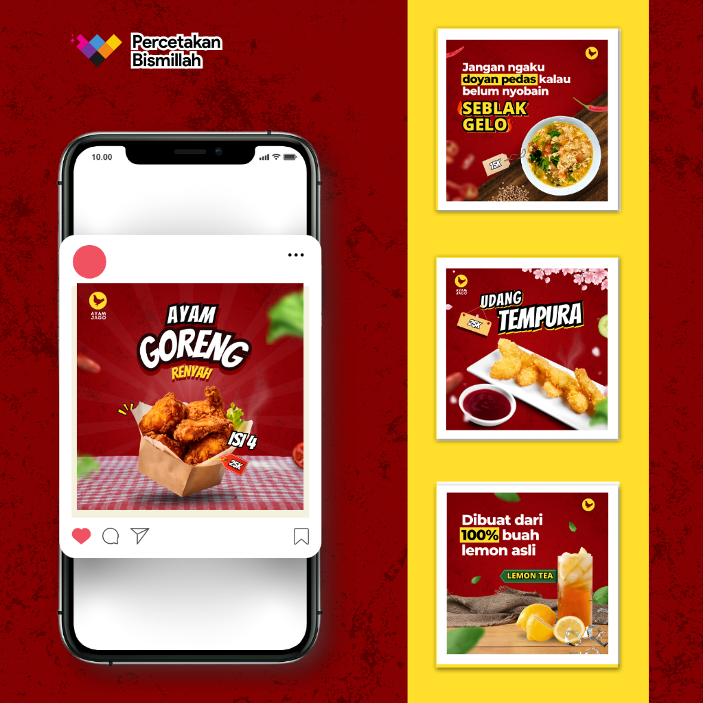 Jasa Desain Feed Instagram | Story Instagram