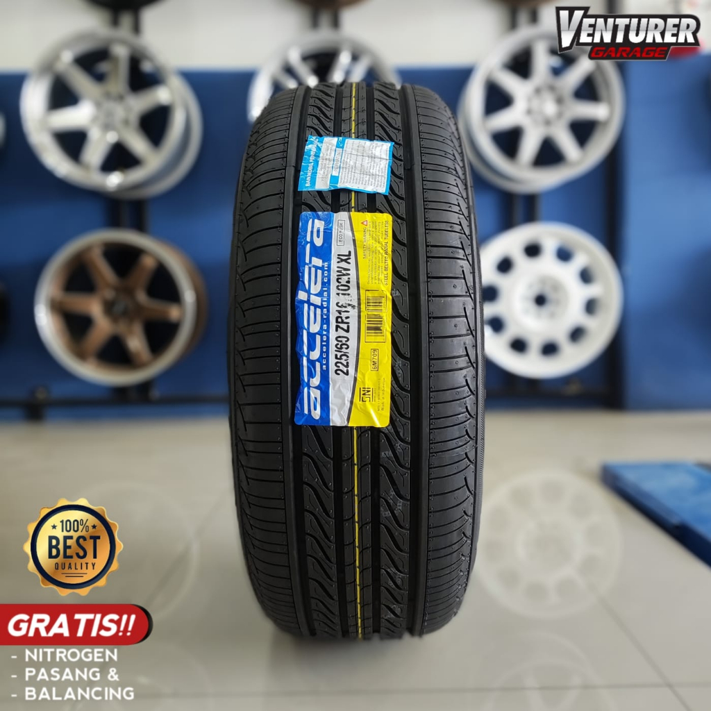 ban mobil tubeles accelera eco plus 225 60 R16 225/60R16 tahun terbaru