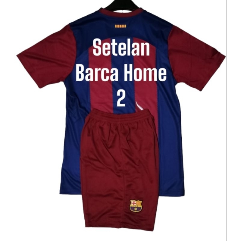 Jersey setelan Barcelona Home 2 2023/2024