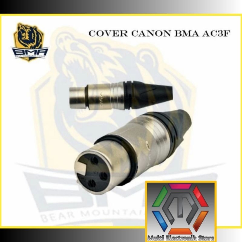 SOKET CANON XLR BMA AC3F ORIGINAL