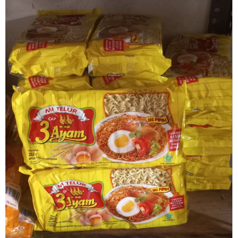 

mie telur cap 3 ayam