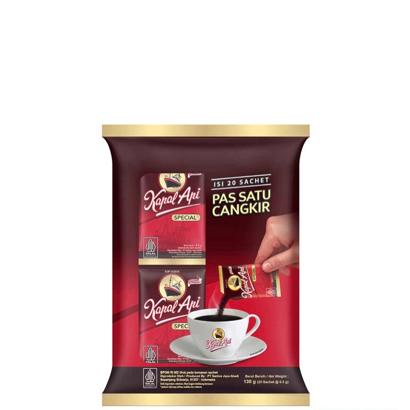 

Kopi kapal api special 6g 20s