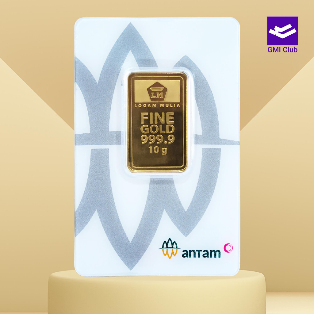 Emas Logam Mulia Antam 10 Gram