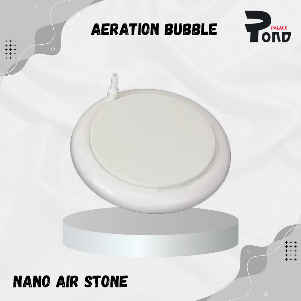 Nano Micro Bubble Air Stone 10 Cm Airstone Diffuser Aerasi Aquarium