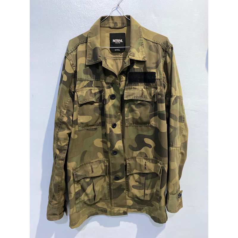 jaket pria maternal semi parka