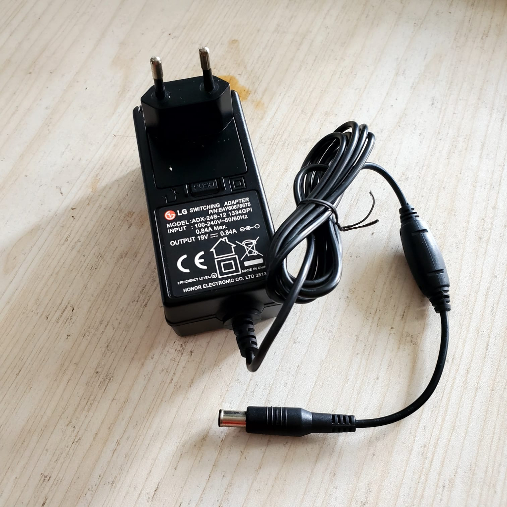 Adaptor LG Layar Power Monitor LG Adaptor monitor LG 19V LED LCD