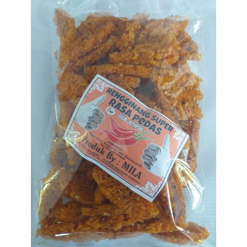 

Rengginang lorjuk stik balado mentah premium khas madura 500 gram