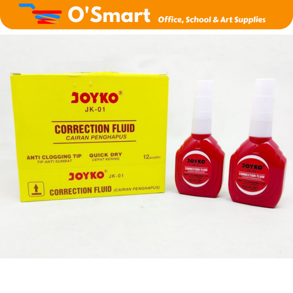 

TIP EX CAIR JOYKO MERAH JK-01