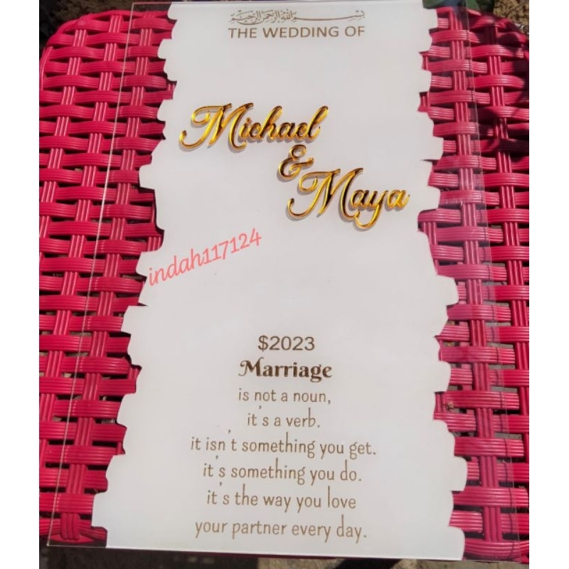 BRUSH AKRILIK MAHAR / DEKORASI MAHAR