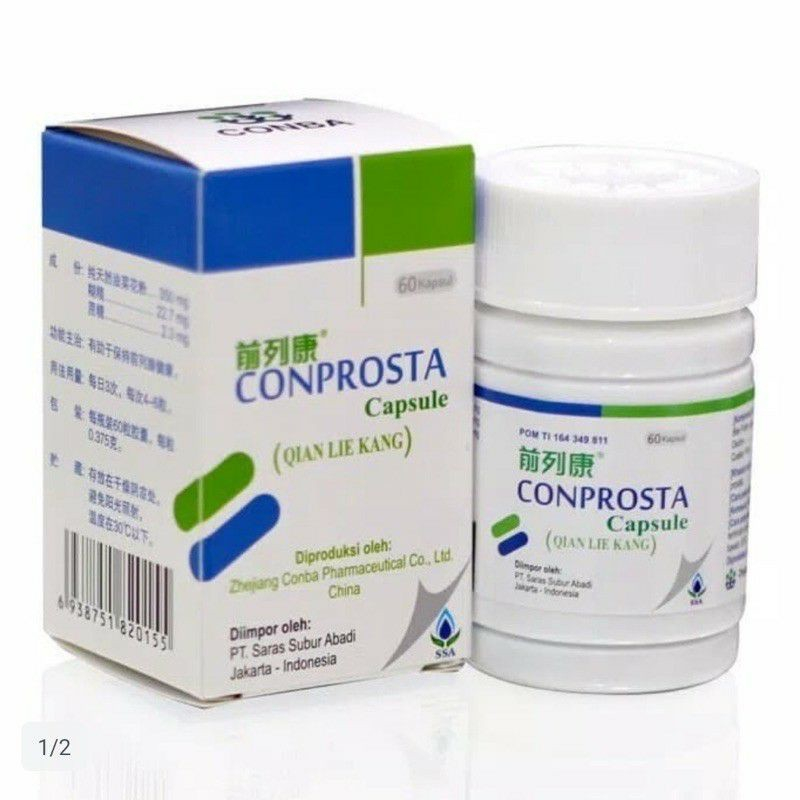 CONPROSTA CAPSULE ( bpom ) Obat Prostat - Obat Herbal Cina SERATCENTHINI_SHOP