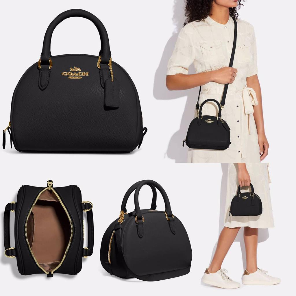 Coach sydney satchel black Rp. 2200.000