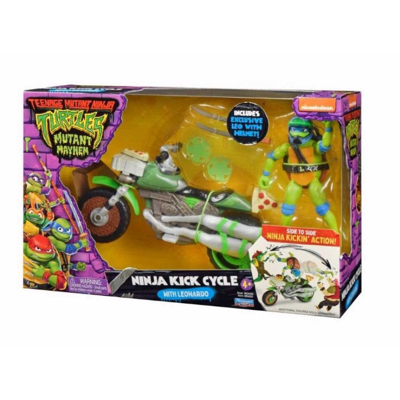 Mainan figur TMNT Movie Vehicle with figures
