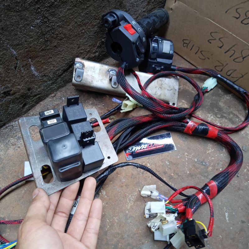 KABEL BODY CB GL MP TATANAN RAPI KABEL BODY CB GL MP TIGER RINGKES FULL SOKET SESUAI REQUEST