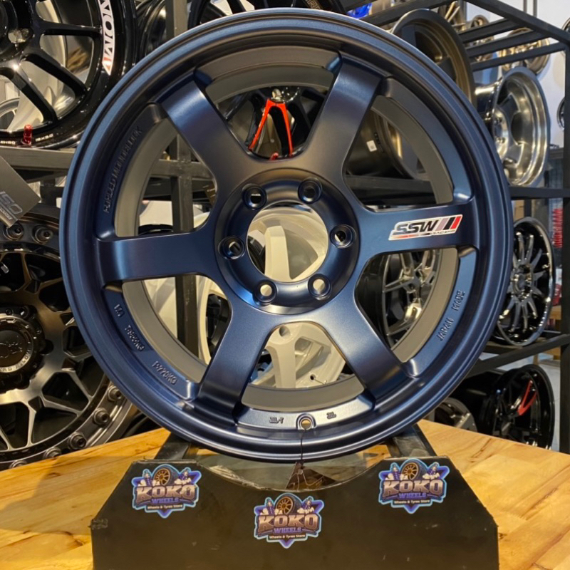 Velg Mobil SSW S202 Te37 Progressive R18 untuk Pajerosport Fortuner